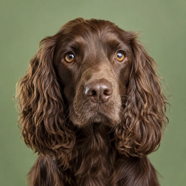Chocolate spaniel