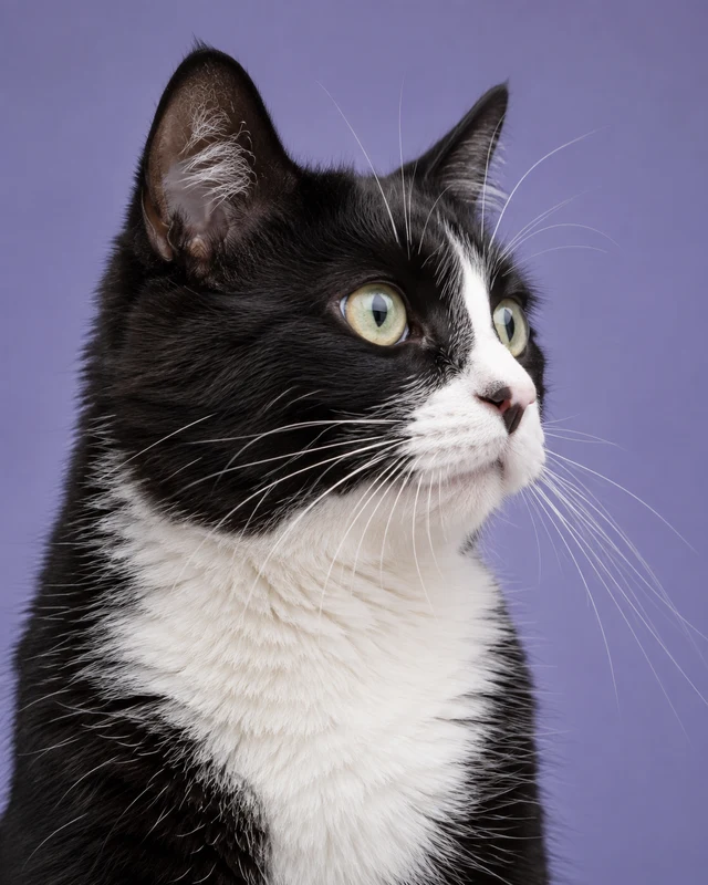 Tuxedo cat